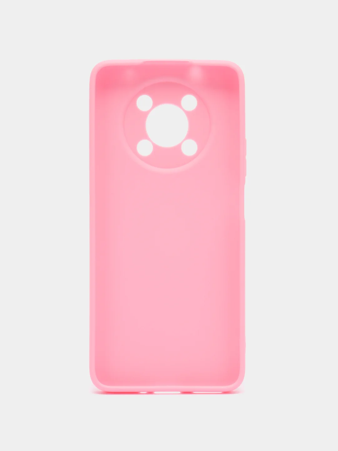 Розовый чехол для Huawei Nova Y90 (Хуавей Нова У90) силиконовый, цветной, матовый