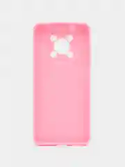 Розовый чехол для Huawei Nova Y90 (Хуавей Нова У90) силиконовый, цветной, матовый