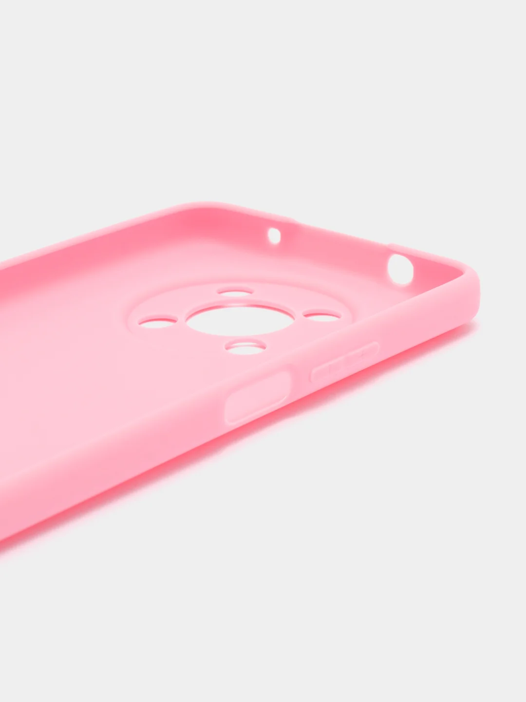 Розовый чехол для Huawei Nova Y90 (Хуавей Нова У90) силиконовый, цветной, матовый