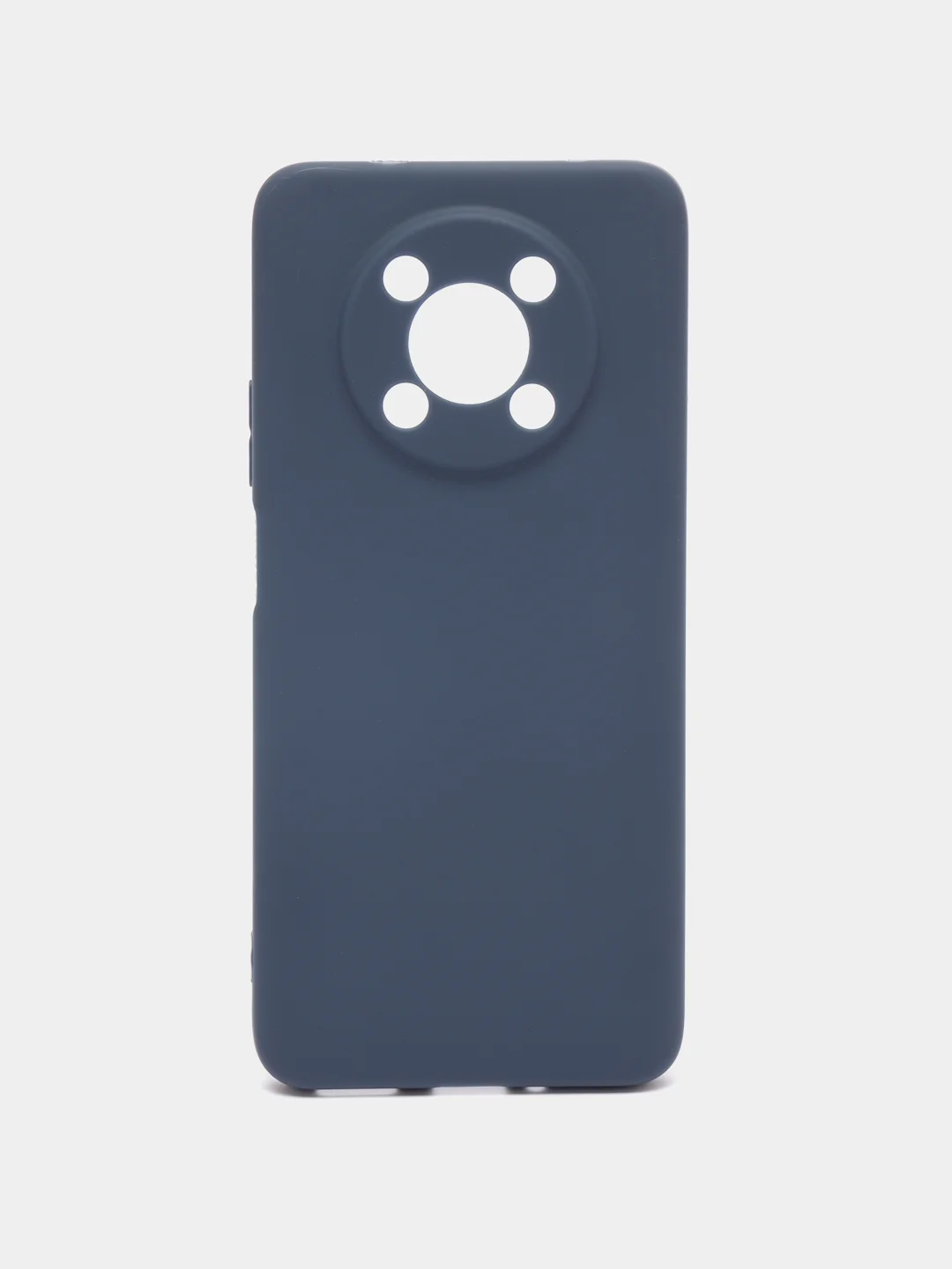 Темно-синий чехол для Huawei Nova Y90 (Хуавей Нова У90) силиконовый, цветной, матовый