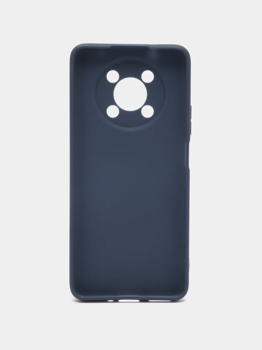 Темно-синий чехол для Huawei Nova Y90 (Хуавей Нова У90) силиконовый, цветной, матовый