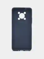 Темно-синий чехол для Huawei Nova Y90 (Хуавей Нова У90) силиконовый, цветной, матовый
