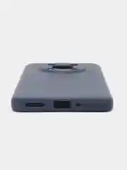 Темно-синий чехол для Huawei Nova Y90 (Хуавей Нова У90) силиконовый, цветной, матовый