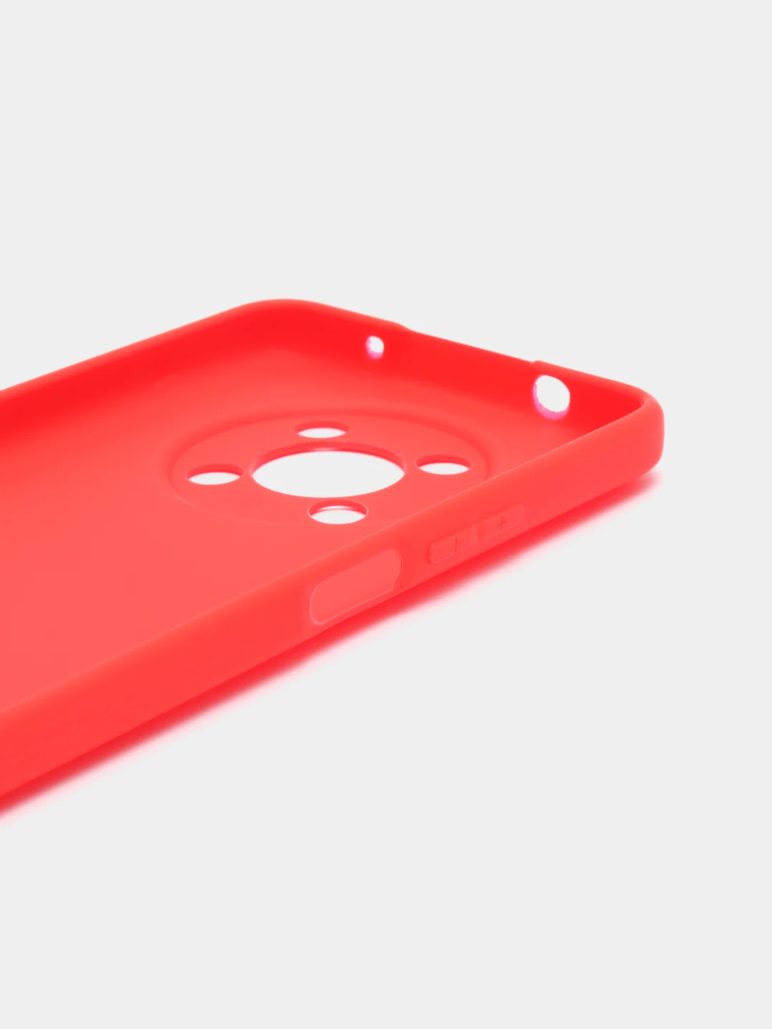 Красный чехол для Huawei Nova Y90 (Хуавей Нова У90) силиконовый, цветной, матовый