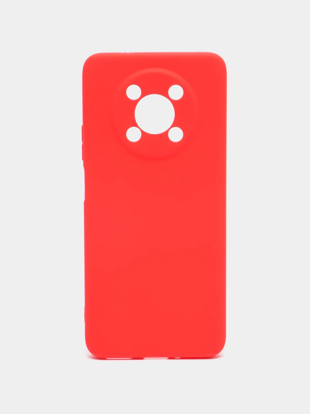 Красный чехол для Huawei Nova Y90 (Хуавей Нова У90) силиконовый, цветной, матовый