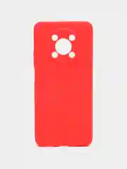 Красный чехол для Huawei Nova Y90 (Хуавей Нова У90) силиконовый, цветной, матовый