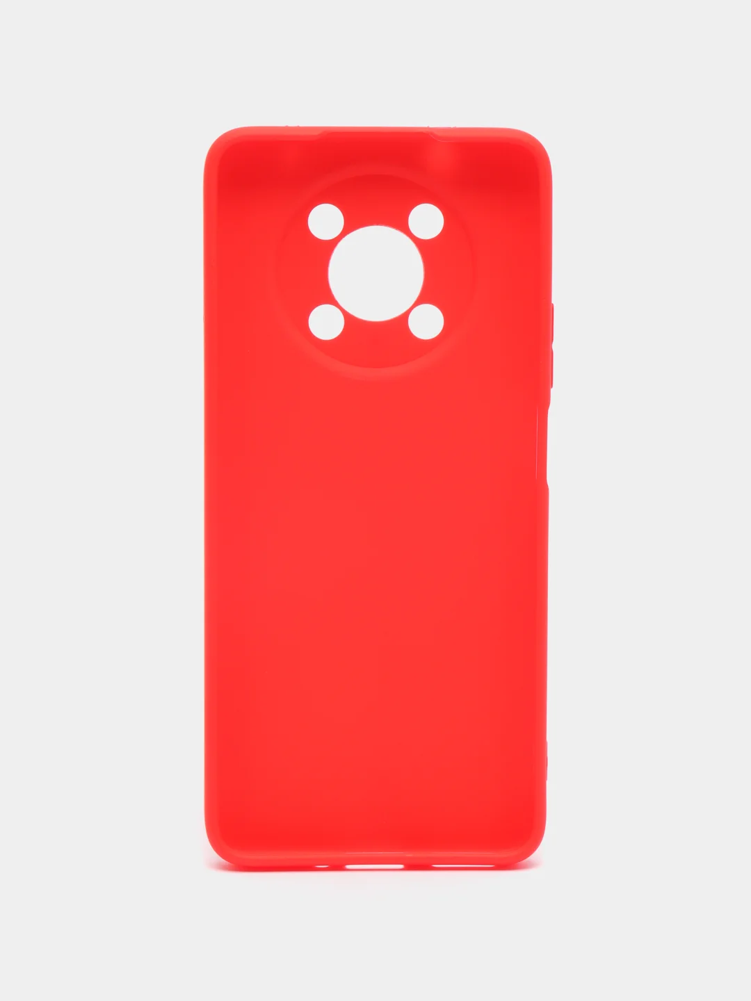 Красный чехол для Huawei Nova Y90 (Хуавей Нова У90) силиконовый, цветной, матовый