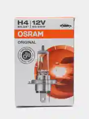 Лампа автомобильная галогенная H4, 12V, 60/55W, Osram
