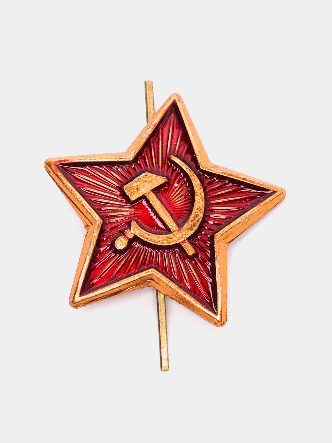 Звезды на пилотку к 9 мая, 5 шт, звездочки военные, значок звезда СССР, кокарда