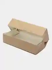 Угольный есо крафт коробка подарочная