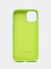 Салатовый чехол Silicone Case для iPhone 14, 14 Pro, 14 Plus, 14 Pro Max, с закрытым низом