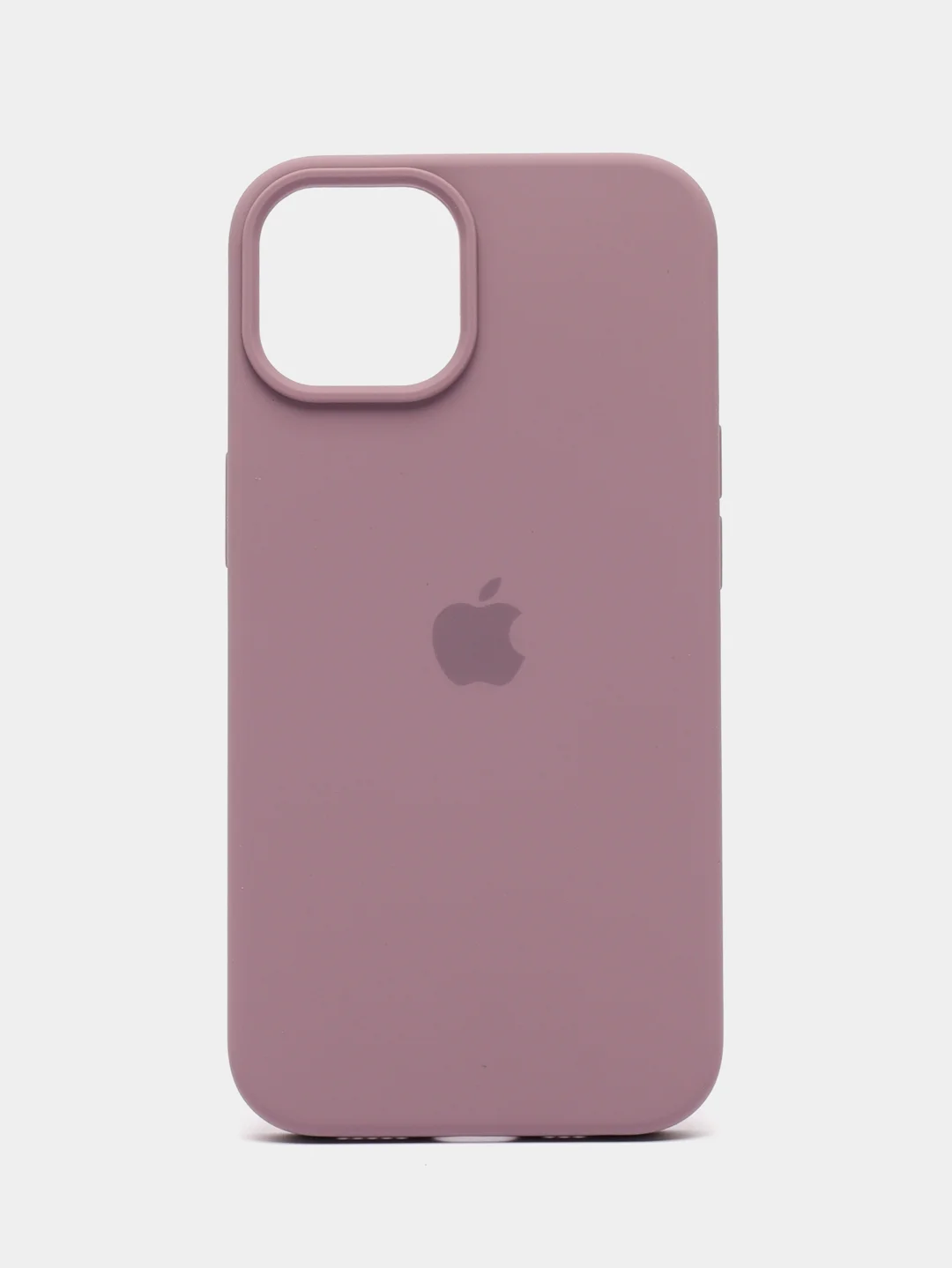 Сиреневый чехол Silicone Case для iPhone 14, 14 Pro, 14 Plus, 14 Pro Max, с закрытым низом