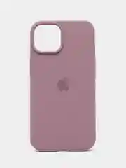 Сиреневый чехол Silicone Case для iPhone 14, 14 Pro, 14 Plus, 14 Pro Max, с закрытым низом