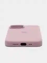 Сиреневый чехол Silicone Case для iPhone 14, 14 Pro, 14 Plus, 14 Pro Max, с закрытым низом