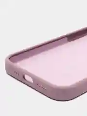 Сиреневый чехол Silicone Case для iPhone 14, 14 Pro, 14 Plus, 14 Pro Max, с закрытым низом