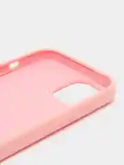 Кораллово-розовый чехол Silicone Case для iPhone 14, 14 Pro, 14 Plus, 14 Pro Max, с закрытым низом