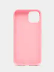 Пастельно-коралловый чехол Silicone Case для iPhone 14, 14 Pro, 14 Plus, 14 Pro Max, с закрытым низом