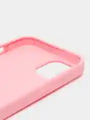 Пастельно-коралловый чехол Silicone Case для iPhone 14, 14 Pro, 14 Plus, 14 Pro Max, с закрытым низом
