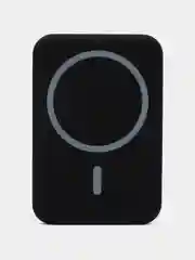 Черный магнитный держатель в автомобиль MagSafe, с беспроводной зарядкой