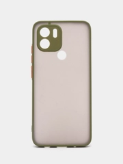 Чехол Xiaomi Redmi A1 Plus / A1+, Сяоми Редми А1+ пластиковый матовый с цветными кнопками