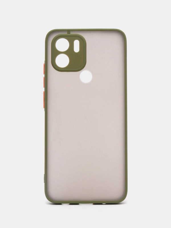 Чехол Xiaomi Redmi A1 Plus / A1+, Сяоми Редми А1+ пластиковый матовый с цветными кнопками