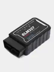 Черный диагностический сканер ELM327 V1,5, автосканер с функцией кодирования, чип PIC18F25, OBD2