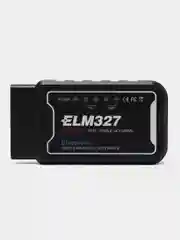Черный диагностический сканер ELM327 V1,5, автосканер с функцией кодирования, чип PIC18F25, OBD2