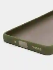Лесной зеленый чехол для Huawei Nova Y90 (Хуавей Нова У90), пластиковый, матовый, с цветными кнопками