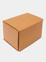 Картонная коробка, из крафт картона, Д13,5 x Ш9 x В8,5 см