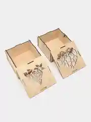 Коробка из фанеры "Роза"