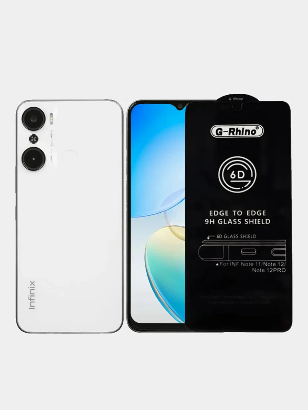 Защитное стекло для Infinix Note 11 / Note 12 / Note 12 Pro