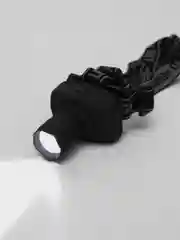 Фонарь налобный, светодиодный, с зумом