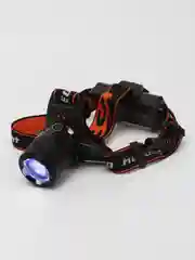 Фонарь налобный High Power Headlamp T6 Dual Light Source, аккумуляторный, с зумом