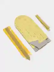 Желтый подарочная коробка