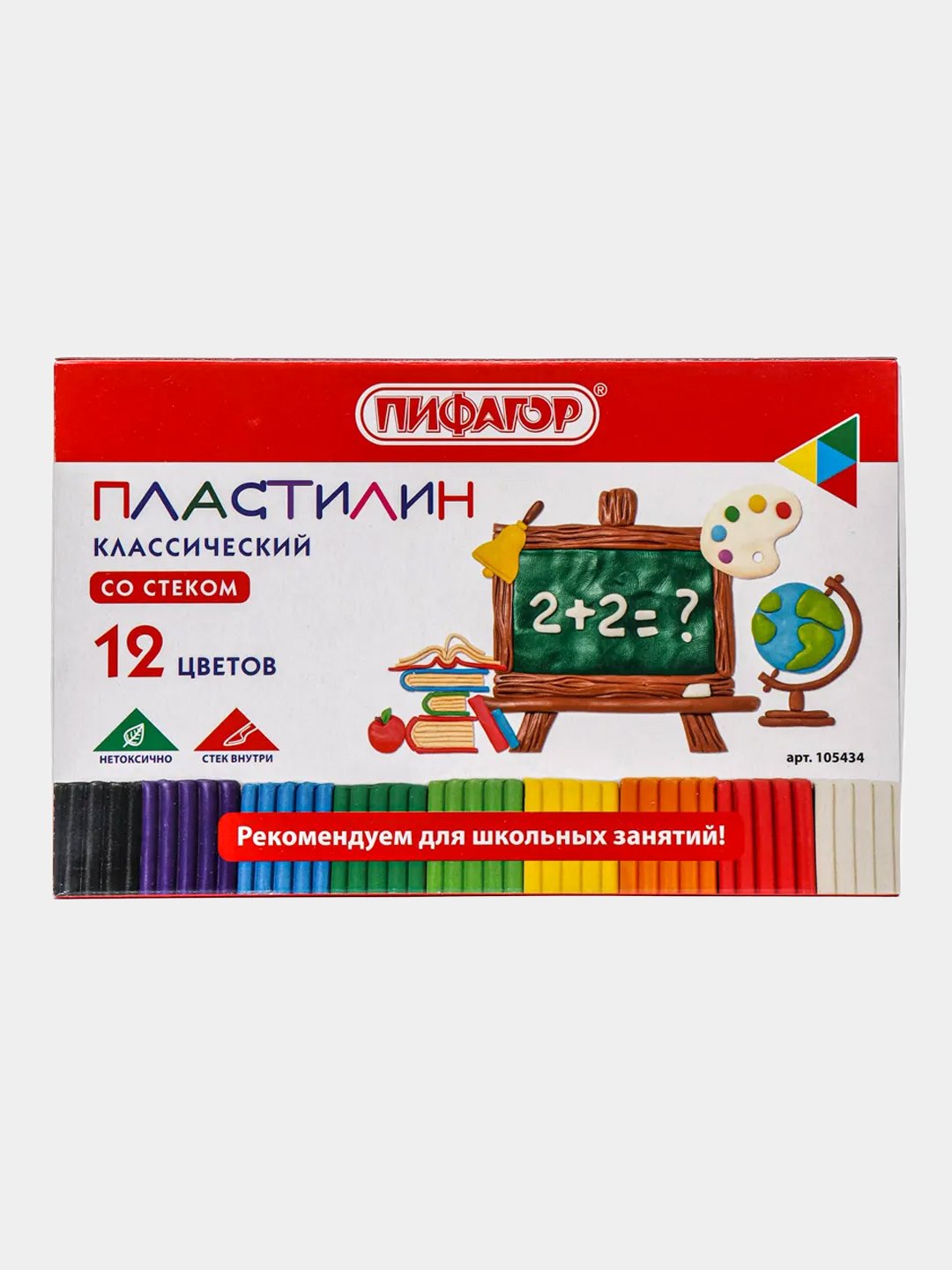 Пластилин классический ПИФАГОР 