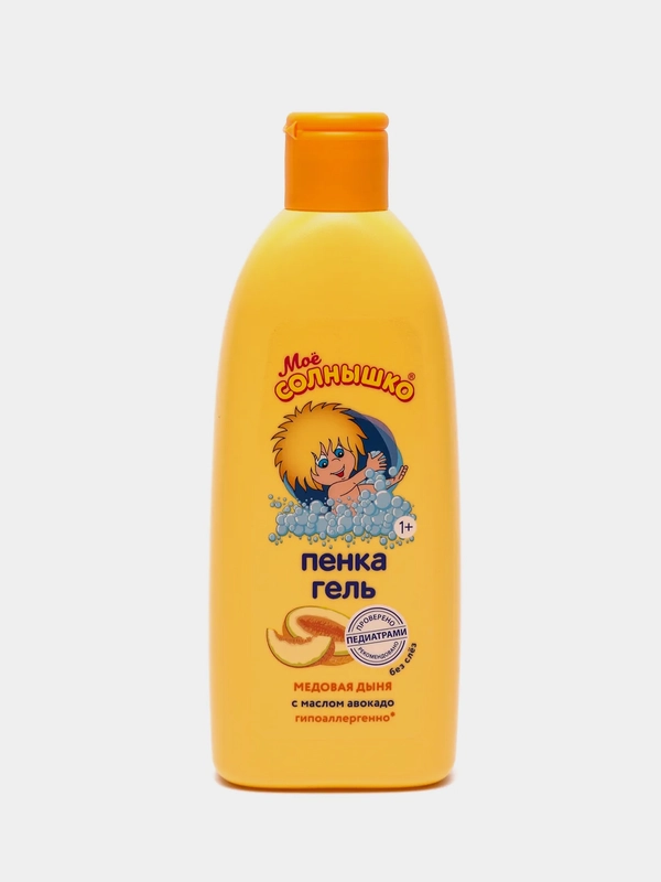 Пенка-гель для купания  "Медовая дыня ", Мое солнышко, 400 мл