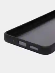 Угольный чехол на Xiaomi Redmi 10C Poco C40 (Сяоми Редми 10С Поко С40), пластиковый, под стекло