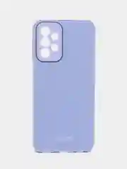 Лавандовый чехол Samsung Galaxy A23, Самсунг Галакси А23 твердый, пластиковый, глянцевый, под стекло