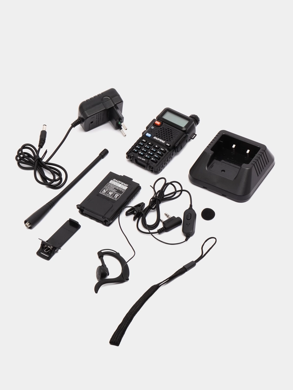 Рация, рация Baofeng UV-5R, дальность связи 7 км, FM-радио, подарок на Новый год