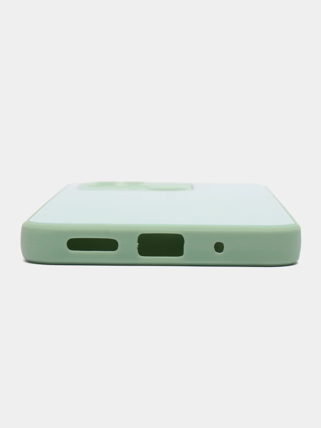 Бирюзовый чехол на Xiaomi Redmi 10C Poco C40 (Сяоми Редми 10С Поко С40), пластиковый, под стекло