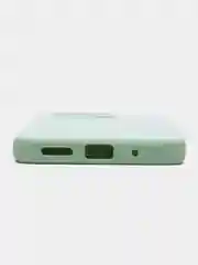 Бирюзовый чехол на Xiaomi Redmi 10C Poco C40 (Сяоми Редми 10С Поко С40), пластиковый, под стекло
