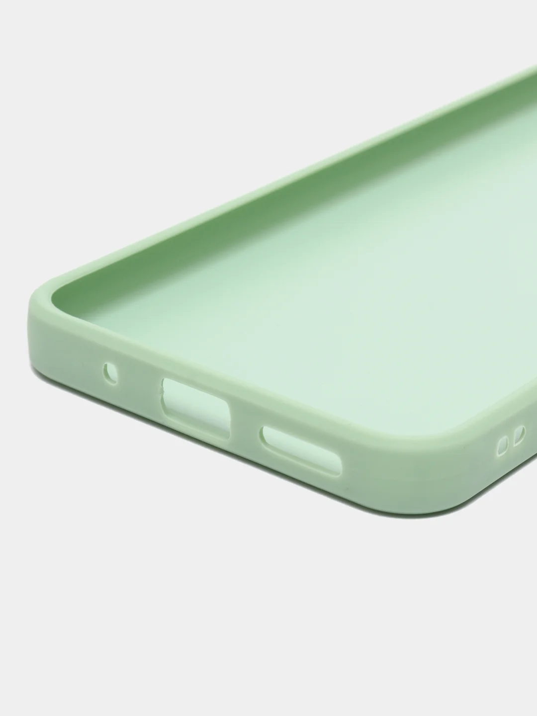Бирюзовый чехол на Xiaomi Redmi 10C Poco C40 (Сяоми Редми 10С Поко С40), пластиковый, под стекло