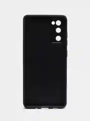 Черный чехол Samsung Galaxy S20 FE / Самсунг Галакси С20 ФЕ, твердый, глянцевый