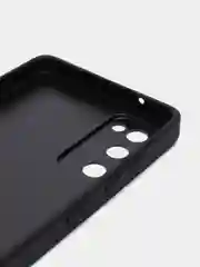 Черный чехол Samsung Galaxy S20 FE / Самсунг Галакси С20 ФЕ, твердый, глянцевый
