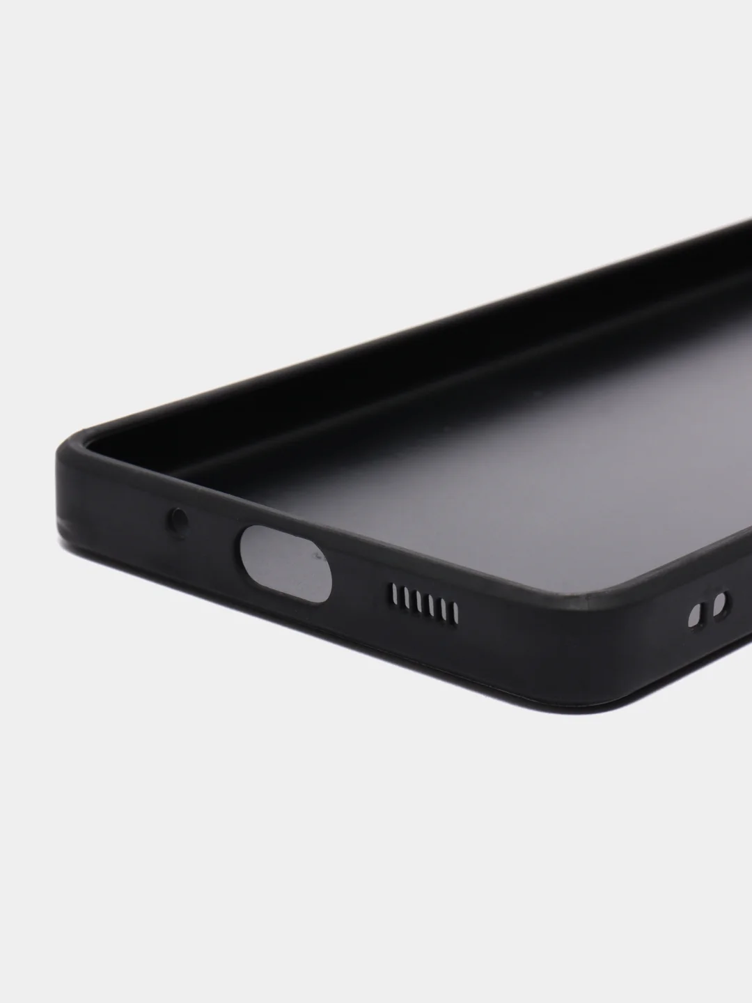 Черный чехол Samsung Galaxy S20 FE / Самсунг Галакси С20 ФЕ, твердый, глянцевый