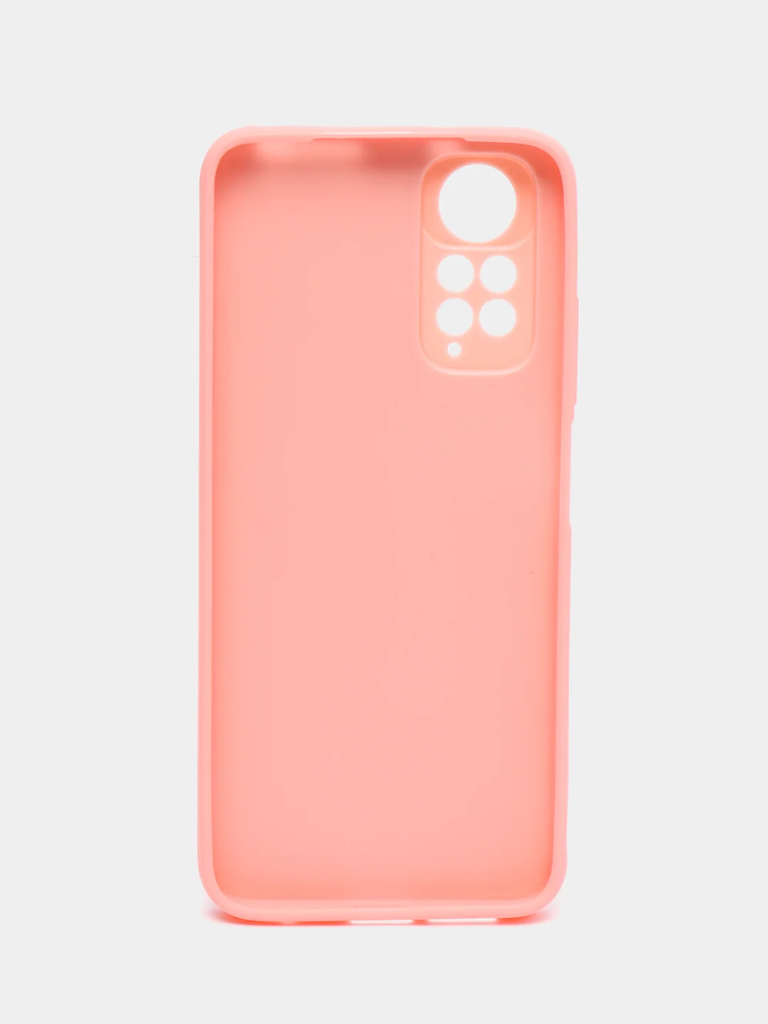 Розовый чехол на Xiaomi Redmi Note 11 4G, Redmi Note 11S, пластиковый, глянцевый, под стекло