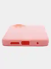 Розовый чехол на Xiaomi Redmi Note 11 4G, Redmi Note 11S, пластиковый, глянцевый, под стекло