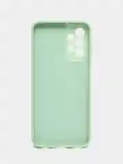 Бирюзовый чехол Samsung Galaxy A23, Самсунг Галакси А23 твердый, пластиковый, глянцевый, под стекло