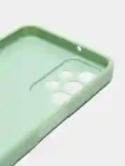 Бирюзовый чехол Samsung Galaxy A23, Самсунг Галакси А23 твердый, пластиковый, глянцевый, под стекло