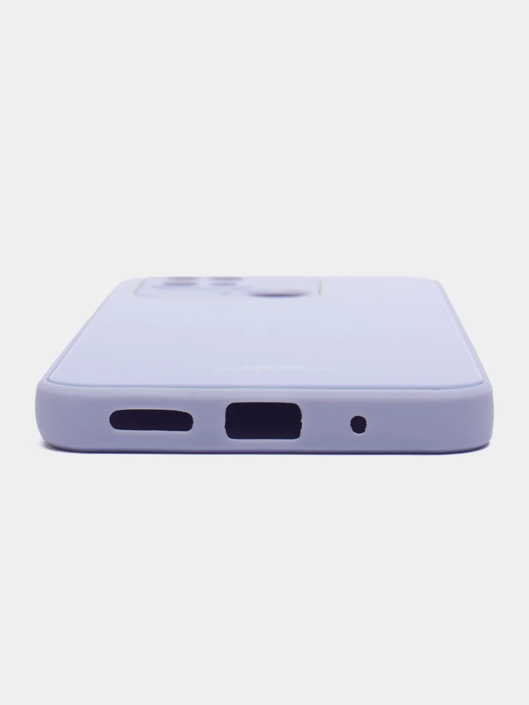 Лавандовый чехол на Xiaomi Redmi 10C Poco C40 (Сяоми Редми 10С Поко С40), пластиковый, под стекло